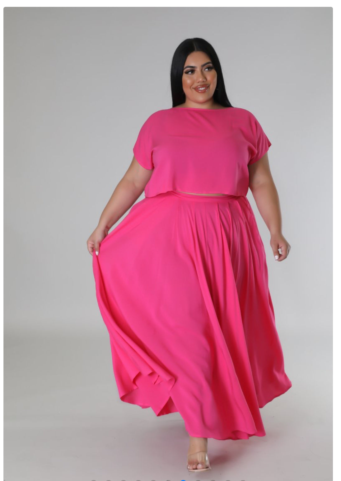 Emika Skirt Set Plus Size