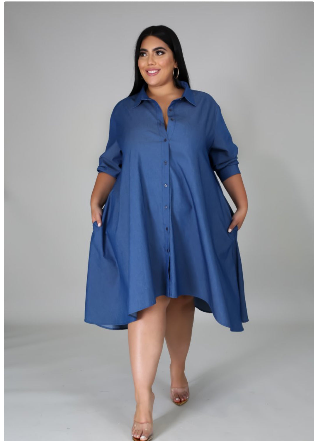 Self Love Denim Dress