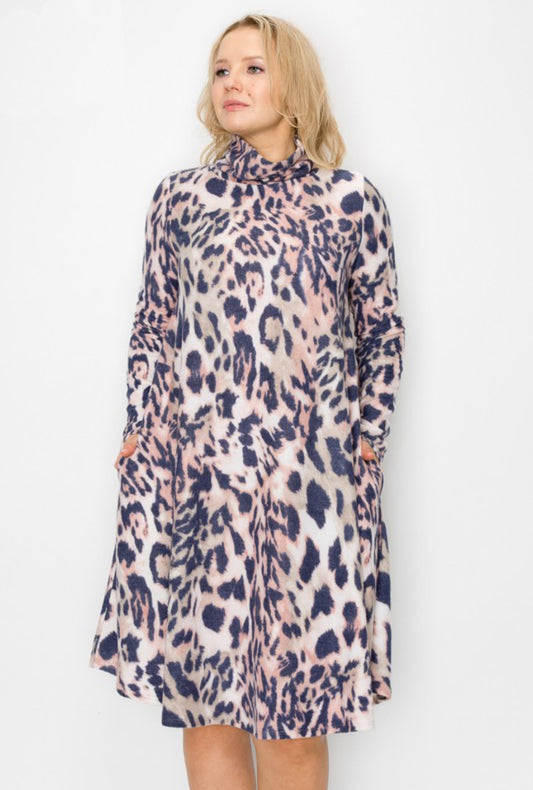 Animal Print Dress