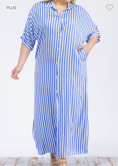 Shirt Maxi Dress