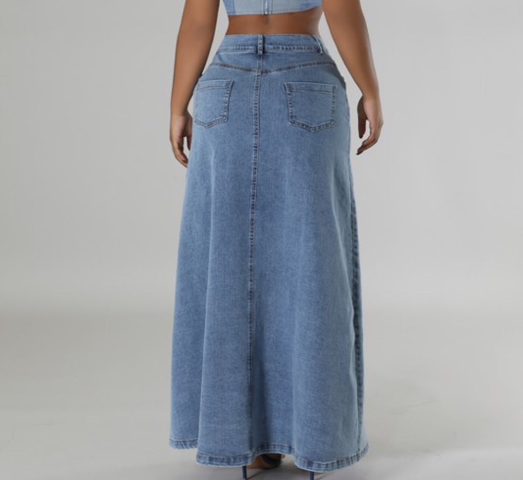 Denim Skirt