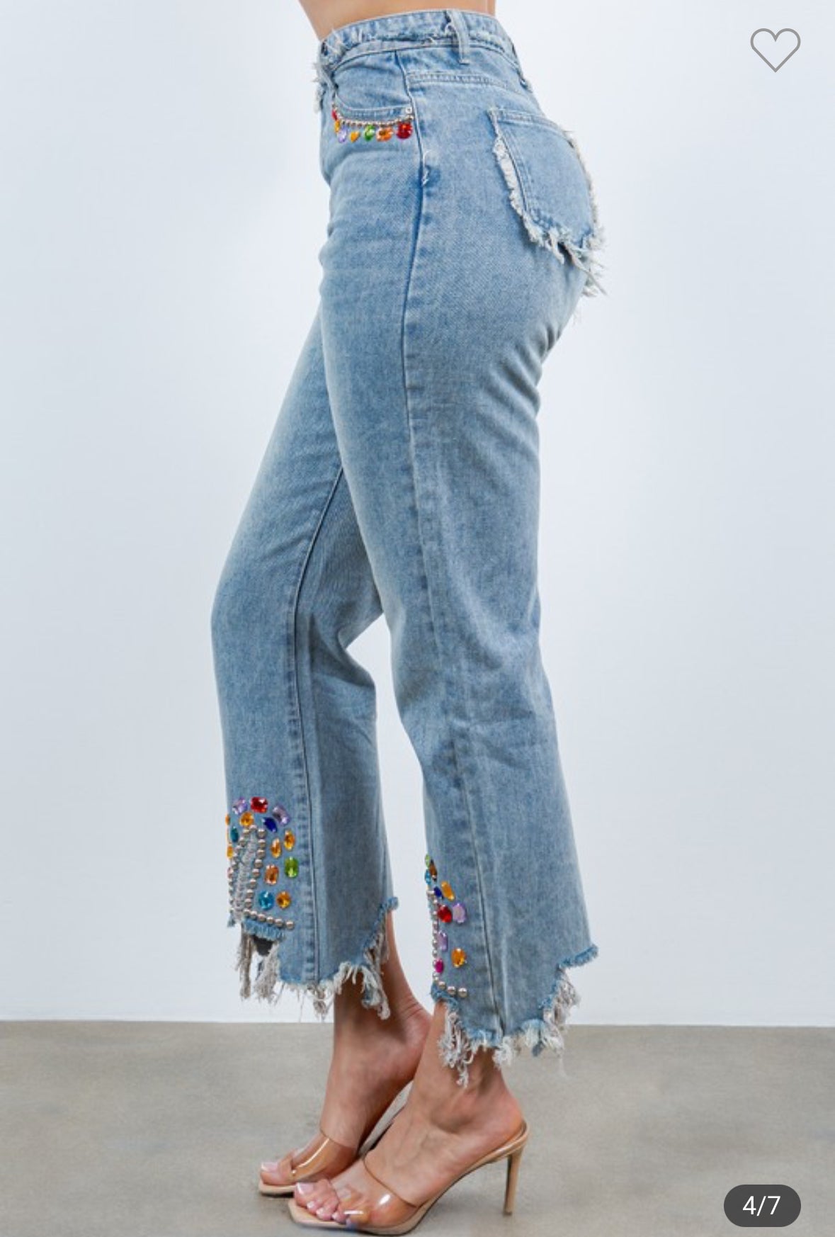 Embellished Demin Jean