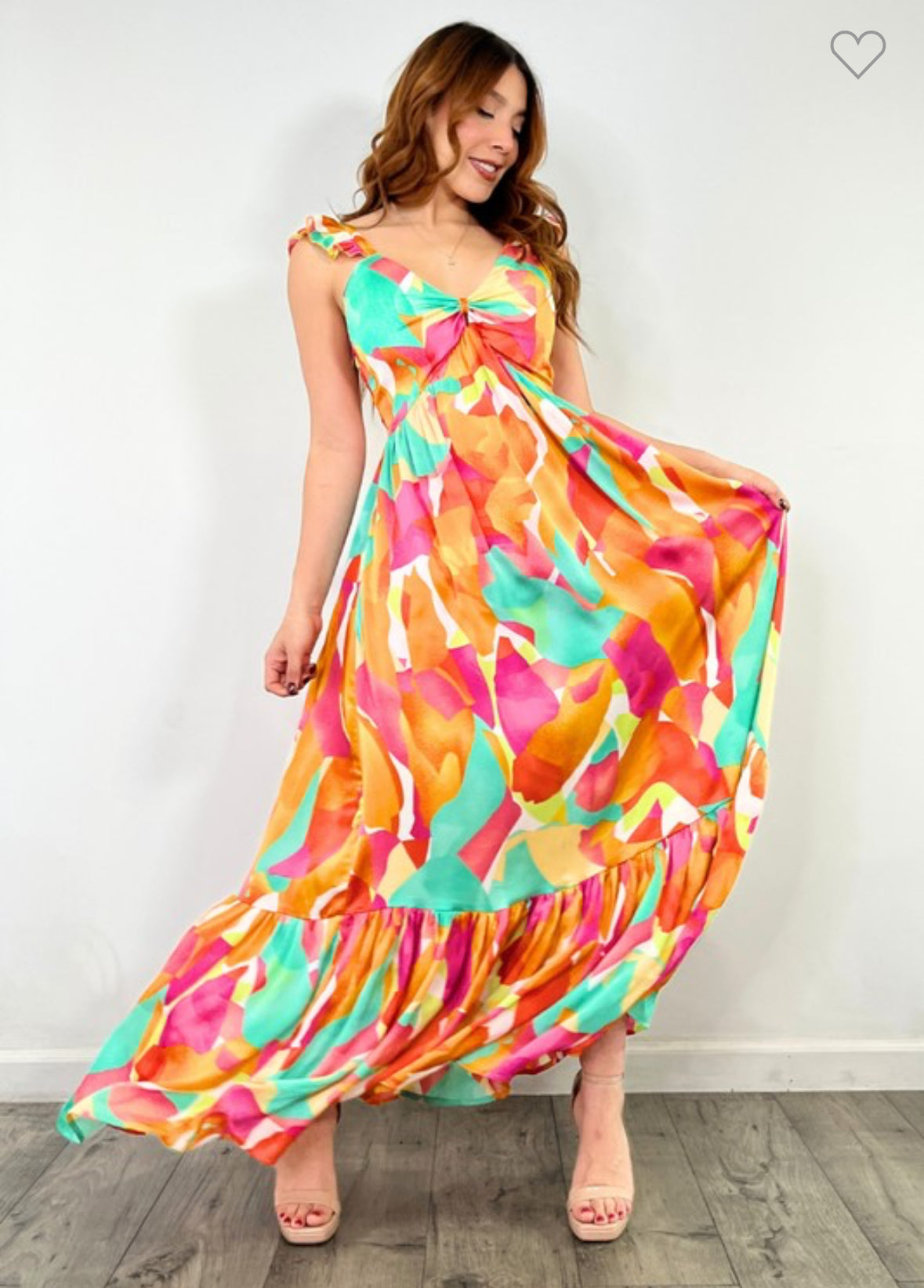 Printed Maxi Dress