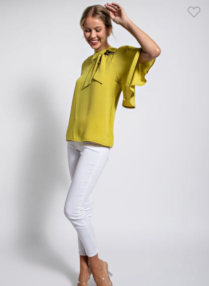 Side Bow Blouse