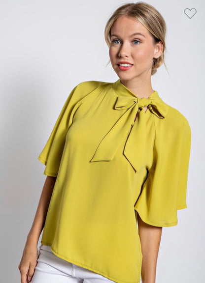 Side Bow Blouse