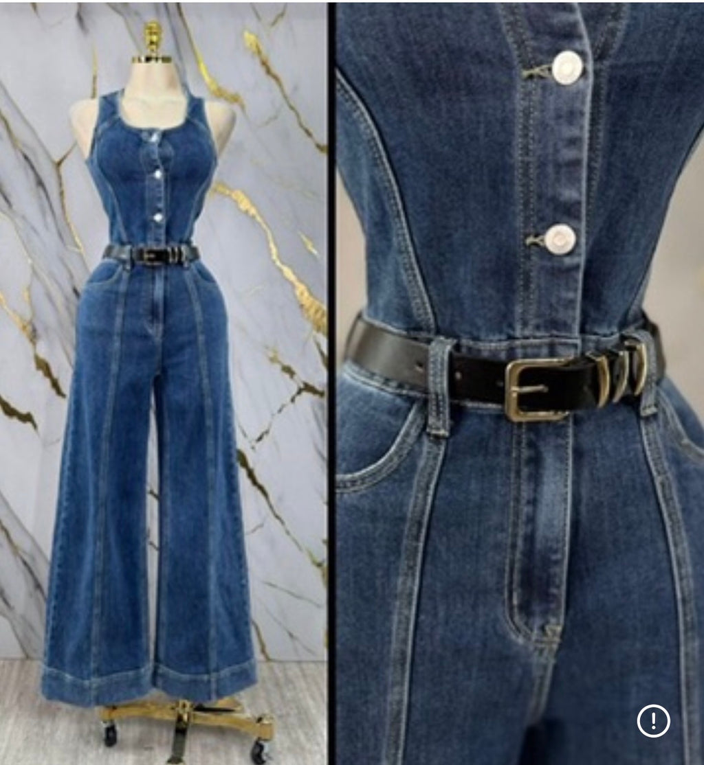 Denim Jumpsuit