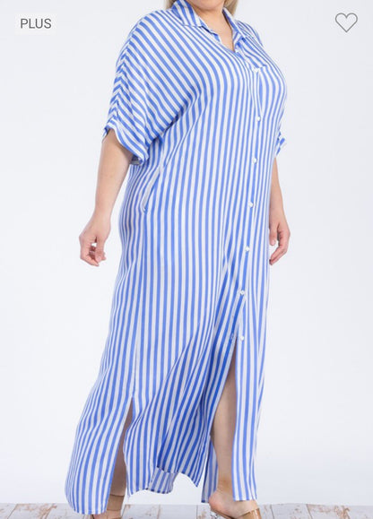 Shirt Maxi Dress