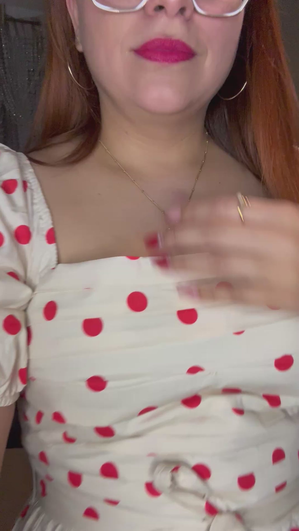 Poplin Puff Midi Dress