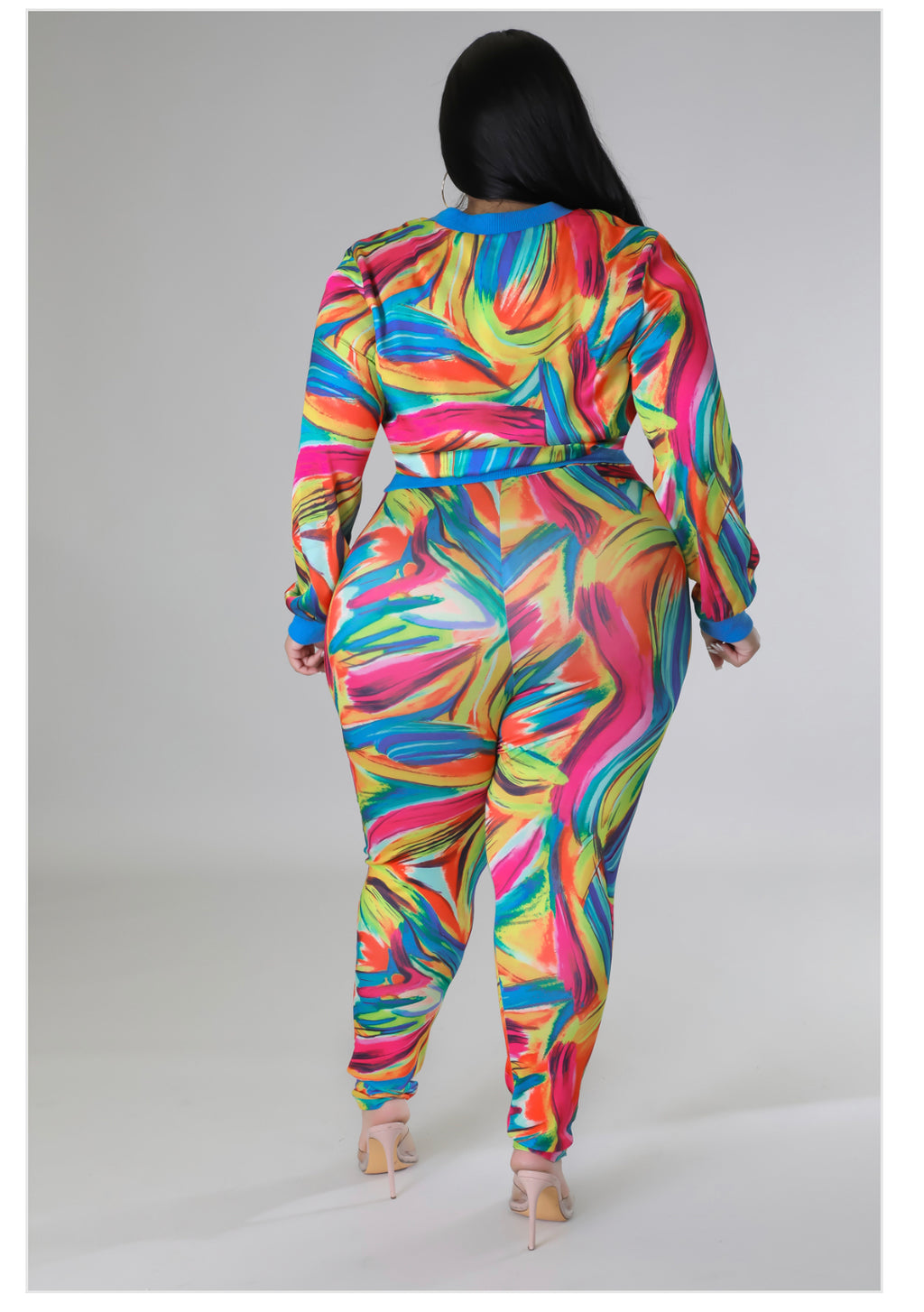 Swirl Color Legging Set