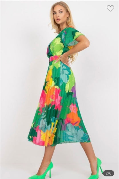 Floral Printed Maxi Dress