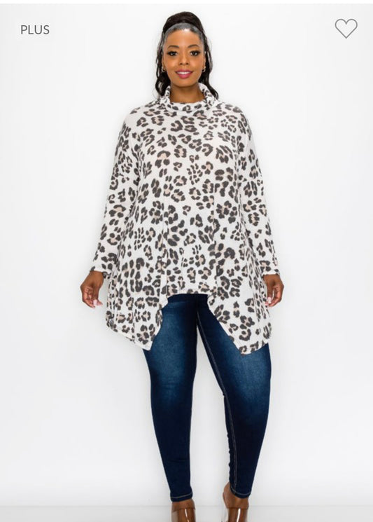 Leopard Brown Blouse